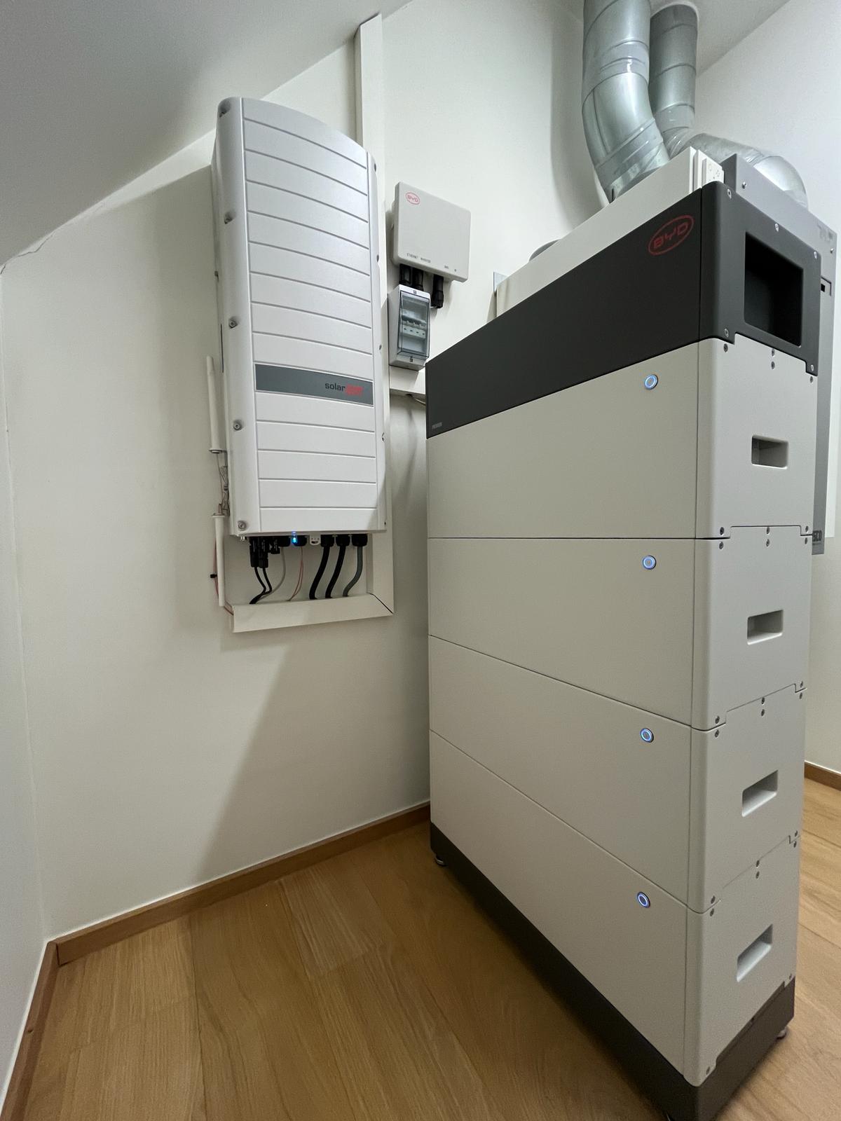 Energie meters en batterijsystemen SBR - 2
