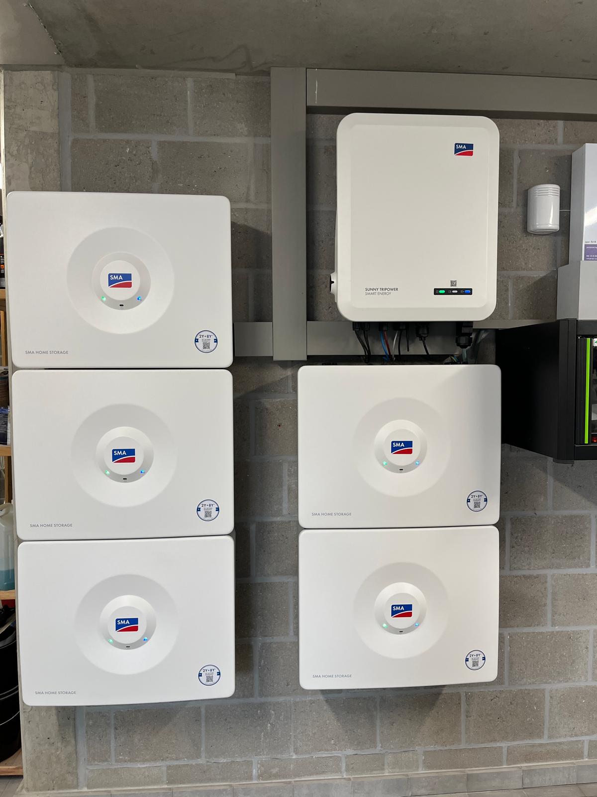 Energie meters en batterijsystemen SBR - 3